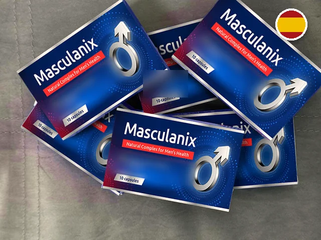 Masculanix — caja y blíster con cápsulas, foto del fabricante